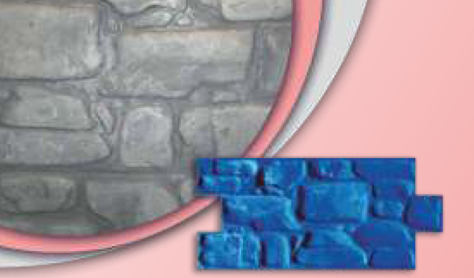 Field Stone Stamp (50 cm x 76 cm) (ITB-032)