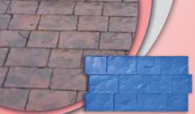 London Cobble Stamp (43 cm x 76 cm) (ITB-010)