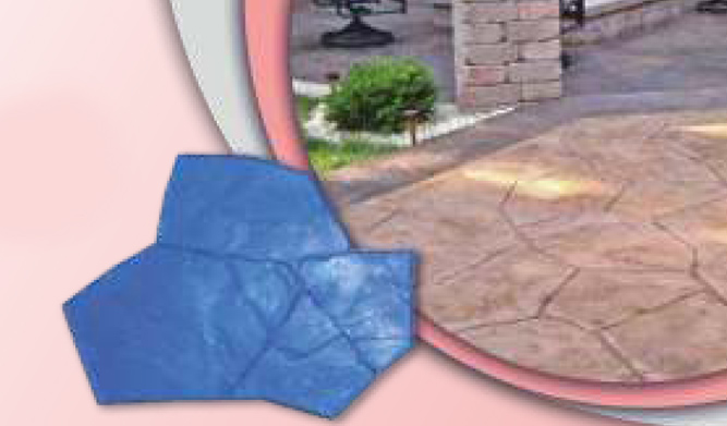 Orchard Slate Stamp (134 cm x 119 cm) (No.ITB-019) A & B & C