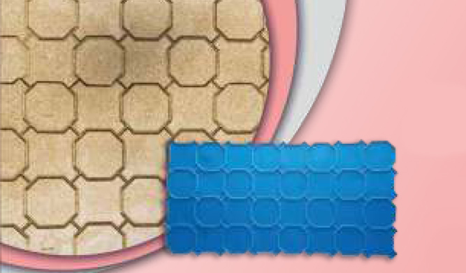 Paving Stones Stamp (91 cm x 47 cm) (No.ITB-046)